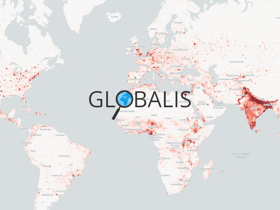 Globalis er et interaktivt verdenskort og et digitalt opslagsværk